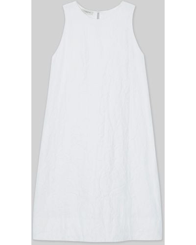 Lafayette 148 New York Racerback Sleeveless Minidress - White