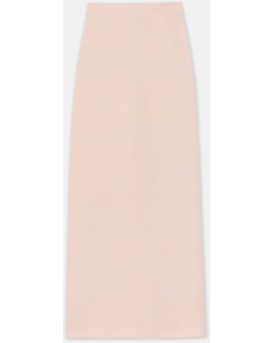 Lafayette 148 New York Viscose-silk Skirt - Pink