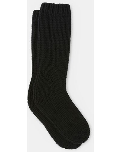 Lafayette 148 New York Cashmere Socks - Black