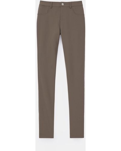 Brown Lafayette 148 New York Pants, Slacks and Chinos for Women | Lyst