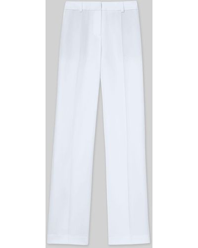Lafayette 148 New York Plus-size Finesse Crepe Gates Pant - White