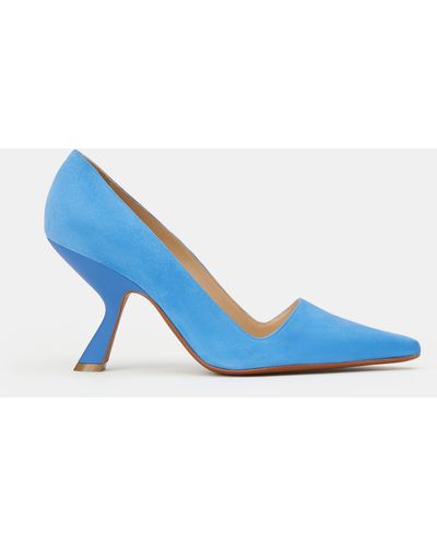 Blue Lafayette 148 New York Heels for Women | Lyst