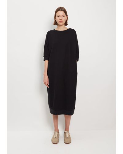 Moderne Ivy Sweatshirt Dress - Black
