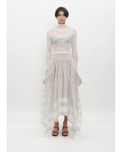 Issey Miyake Cassini Skirt - White