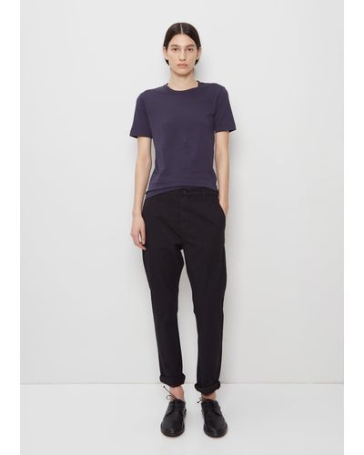 Hope News Edit Cotton Pants - Blue