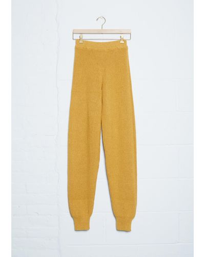 Baserange Mea Pants - Yellow