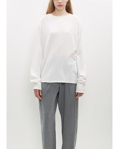 Extreme Cashmere N° 347 Aries Jumper — Snow - White