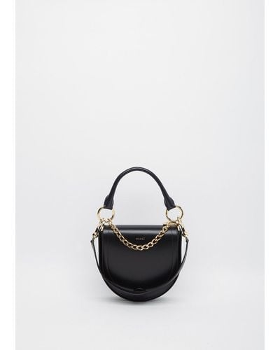Sacai Horseshoe Handbag - Black