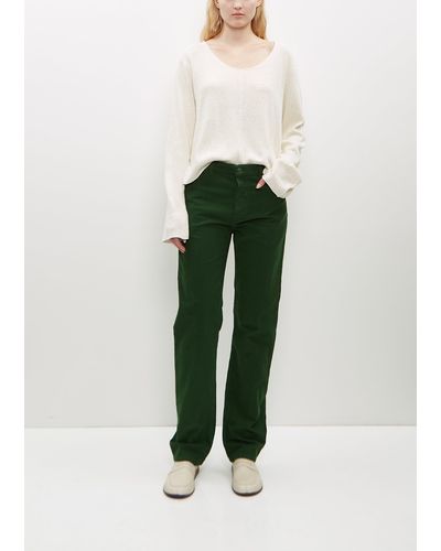 The Row Carlind Pant - Green