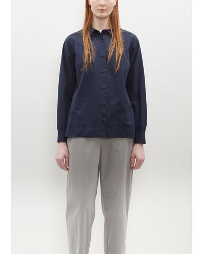 Casey Casey Chloe Light Cotton Shirt - Blue