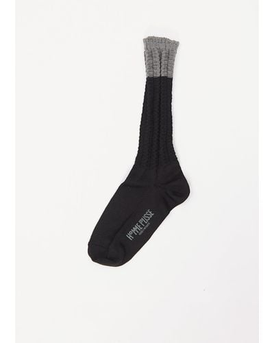 Homme Plissé Issey Miyake Churros Socks - Black