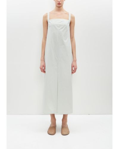 Loulou Studio Makeen Poplin Dress - White