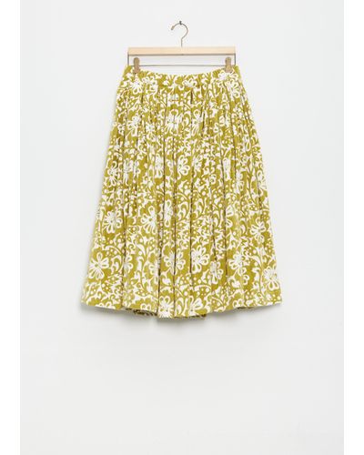 Casey Casey Double Curtains Skirt - White