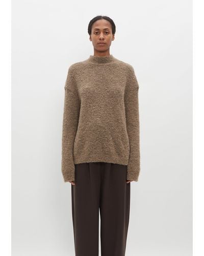 La Collection Owen Alpaca And Wool Sweater - Natural