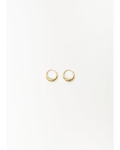Sophie Buhai Gold Small Sigrid Hoops - Multicolor
