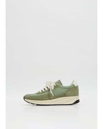 Common Projects Track Trainers - Green
