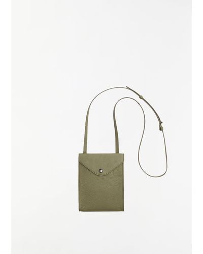 Lemaire Envelope With Strap - White