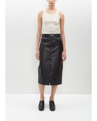 Kassl 5-pocket Skirt Oil - Black
