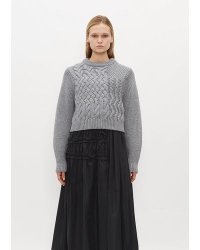 Gray Cecilie Bahnsen Sweaters and knitwear for Women | Lyst