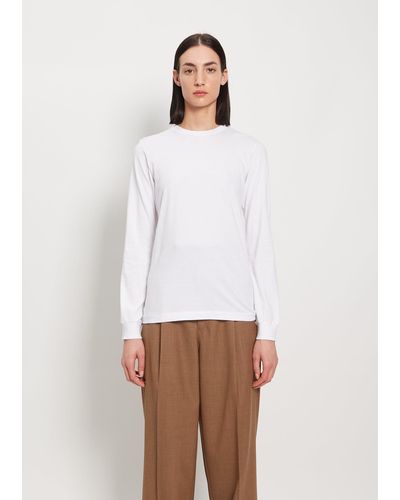 Women's AURALEE Long-sleeved tops from $115 | Lyst