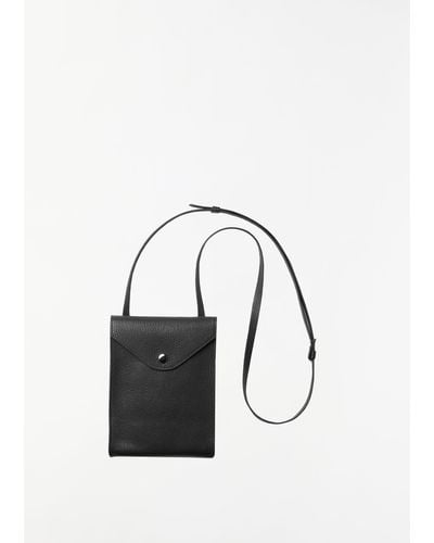 Lemaire Envelope With Strap - Blue