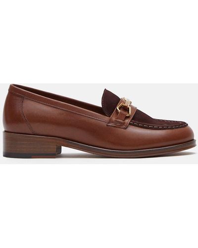 A.P.C. Diana Loafers - Brown