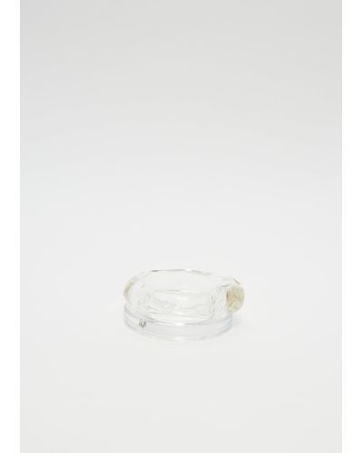 Dries Van Noten Glass Bracelet - White