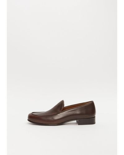 The Row Flynn Loafer - White