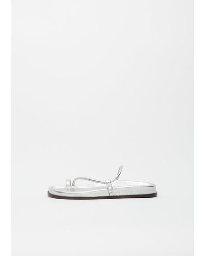 Emme Parsons Bari Sandals - White