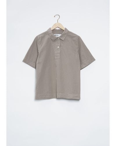 MHL by Margaret Howell Faced Polo Shirt - Multicolour