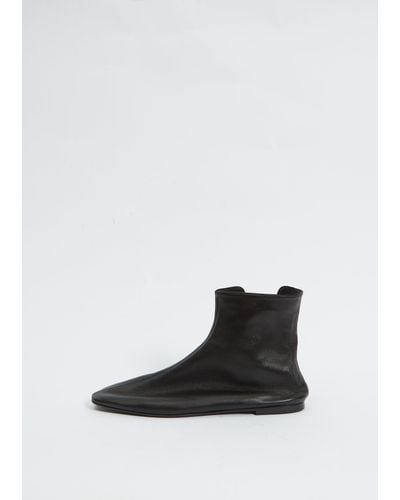The Row Ava Ankle Boots - Black