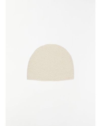 Lauren Manoogian Crochet Toque - White