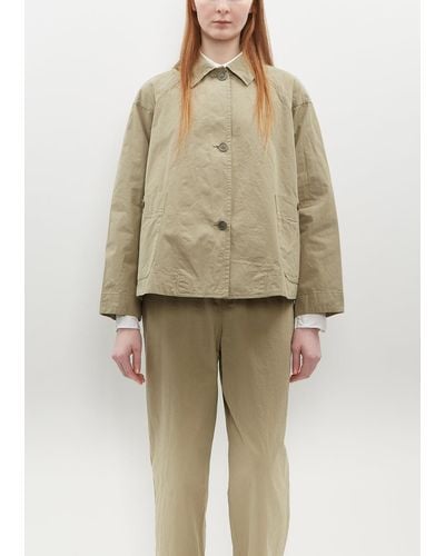 Casey Casey Dries Travail Cotton Jacket - Natural