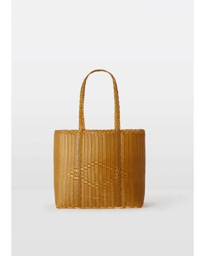 Palorosa Medium Basket Tote Bag - Multicolour