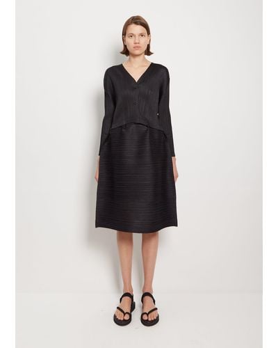 Pleats Please Issey Miyake Pleats Bounce Skirt - Black