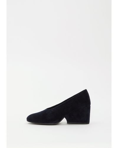 Comme des Garçons Velvet Shoes - White