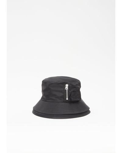 Sacai Pocket Double Brim Hat - Black - White