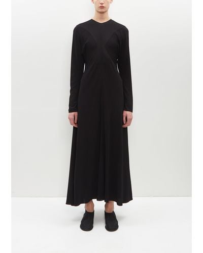 The Row Venusia Dress - Black