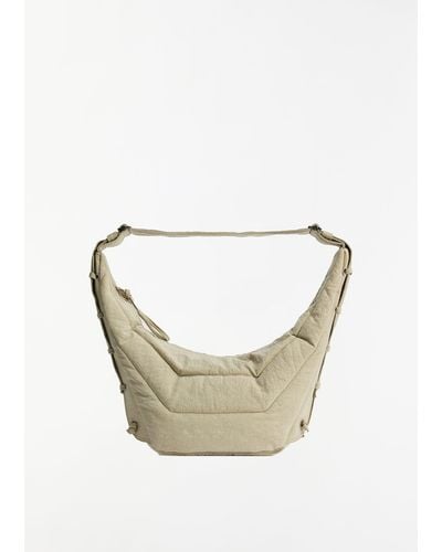 Lemaire Medium Soft Game Bag — Clay - Natural