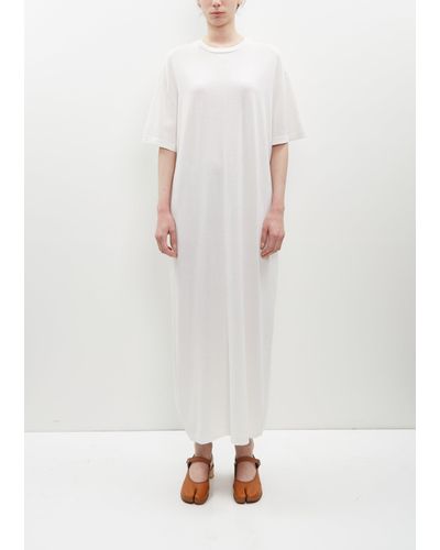 Extreme Cashmere N°321 Kris Cotton-cashmere Dress - White
