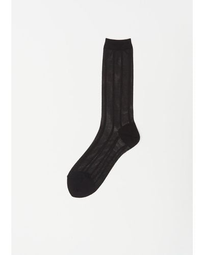 Antipast Mesh Knitted Socks - Black