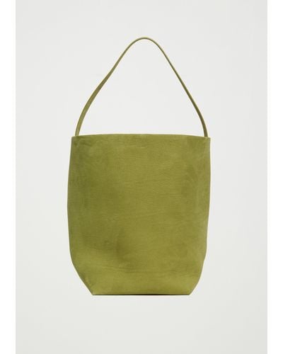 The Row Large N/s Park Tote - Green
