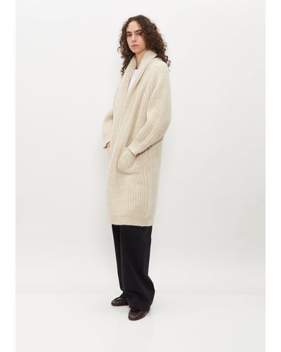 Begg x Co Lounge Knitted Coat - Natural