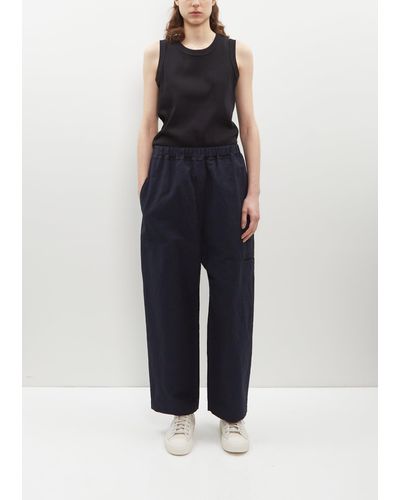 Sofie D'Hoore Pluck Linen-cotton Pants - Blue