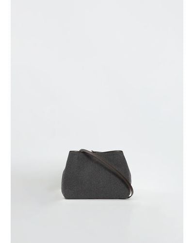 Dusan Pouch Cashmere Double Handbag - Multicolour