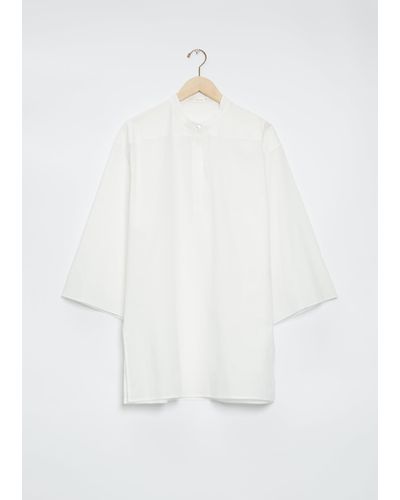 The Row Cotton Omao Shirt - White