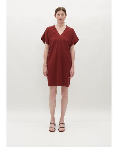 Eres Tali V-neck Coverup Tunic - Red