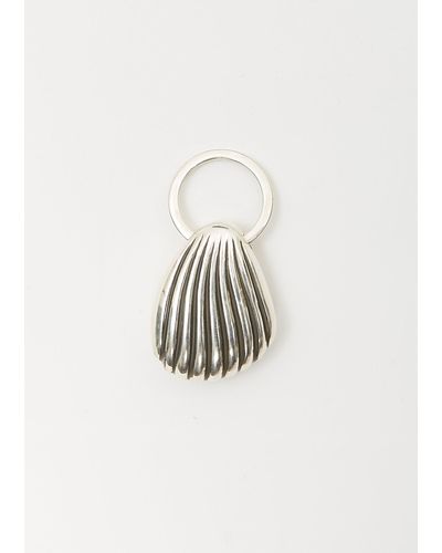 Sophie Buhai Coquille Keychain - White