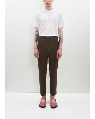 Homme Plissé Issey Miyake Tailored Pleats 1 Pants - White