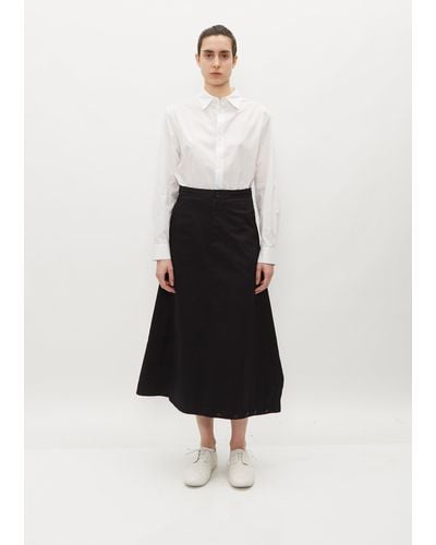 Y's Yohji Yamamoto Convertible Cotton Pant-skirt - White